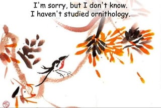 I'm sorry, but I don't know.
I haven't studied ornithology.
 