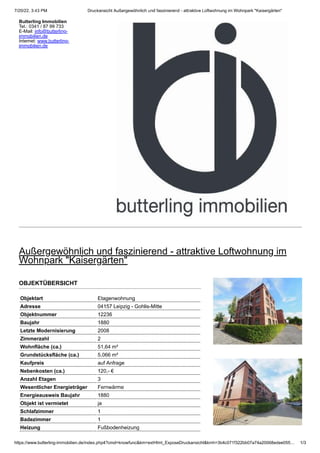 Butterling Immobilien - Immobilienmakler Leipzig