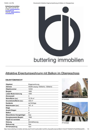 Butterling Immobilien - Immobilienmakler Leipzig