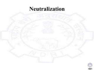 Neutralization
 