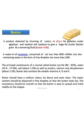 Butter technology | PDF
