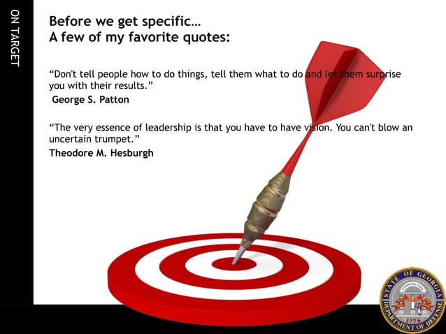 Adjutant General organizational vision - Slides | PPT