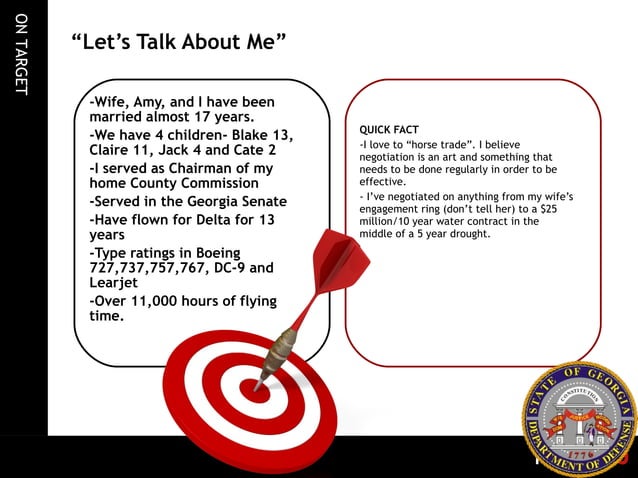 Adjutant General organizational vision - Slides | PPT