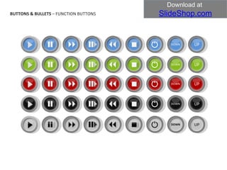 UP DOWN UP DOWN UP DOWN UP DOWN UP DOWN BUTTONS & BULLETS  – FUNCTION BUTTONS 