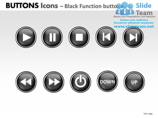 Buttons icons powerpoint presentation slides ppt templates | PDF