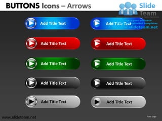 Buttons icons powerpoint presentation templates. | PDF