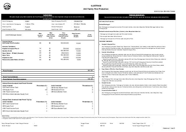 Butuh asuransi aia untuk perlindungan anda hub 