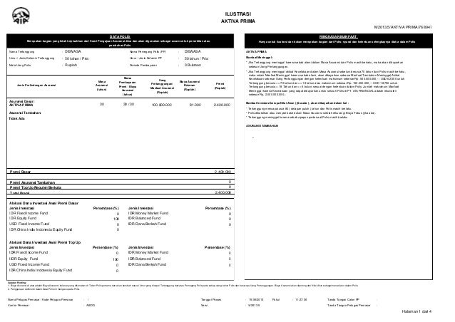 Butuh Asuransi Aia Untuk Perlindungan Anda Hub 085775972757 Aktiva P
