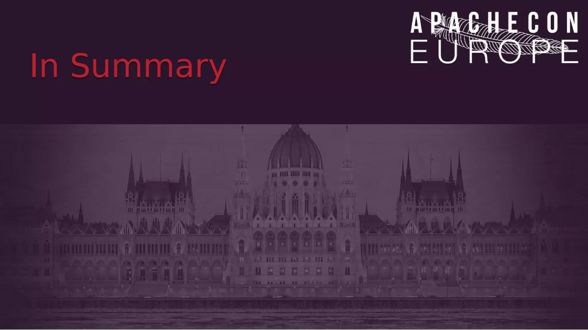 In SummaryIn Summary
 