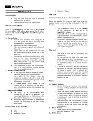 Comprehensive Guide to Statutory Interpretation: Intrinsic and ...