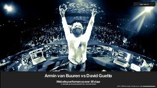 Free version




Armin van Buuren vs David Guetta
     Website performance over 90 days
        A duel between the 2012 and 2011 No.1 DJ of the World
                                                                (c) 2013 DDMCA/Denis Doeland | All rights reserved | contact: denis.doeland@ddmca.com
 