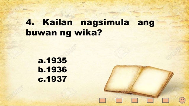 Buwan ng wika quiz bee