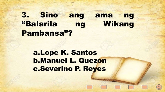 Buwan ng wika quiz bee