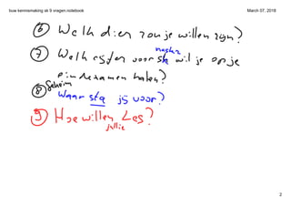 buw kennismaking sk 9 vragen.notebook
2
March 07, 2018
 