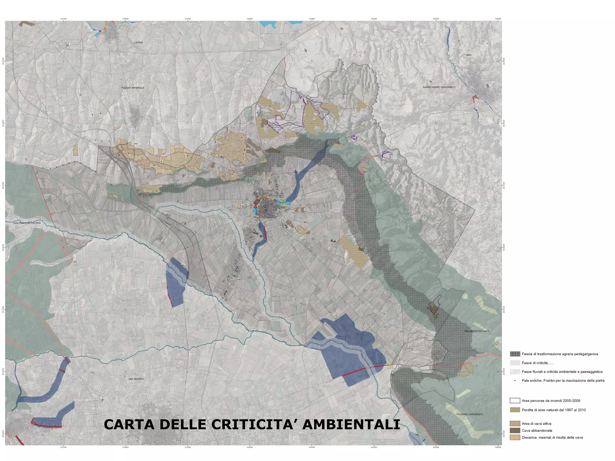 CARTA DELLE CRITICITA’ AMBIENTALI 