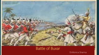 Battle of Buxar
Dr.Monica Sharma
 