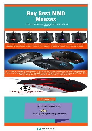 Find  Online Best MMO Mouse For PC Gaming 