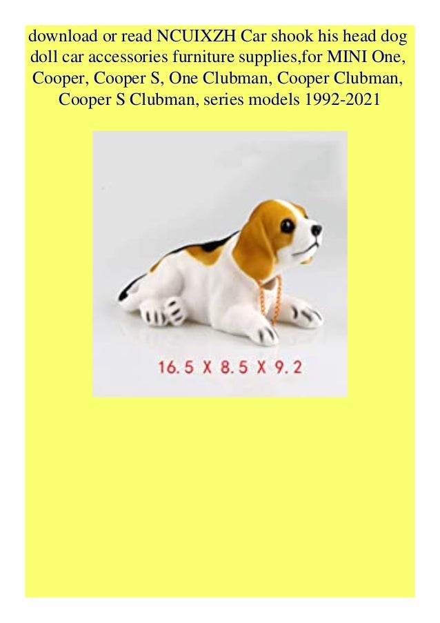 buy NCUIXZH Car shook his head dog doll 