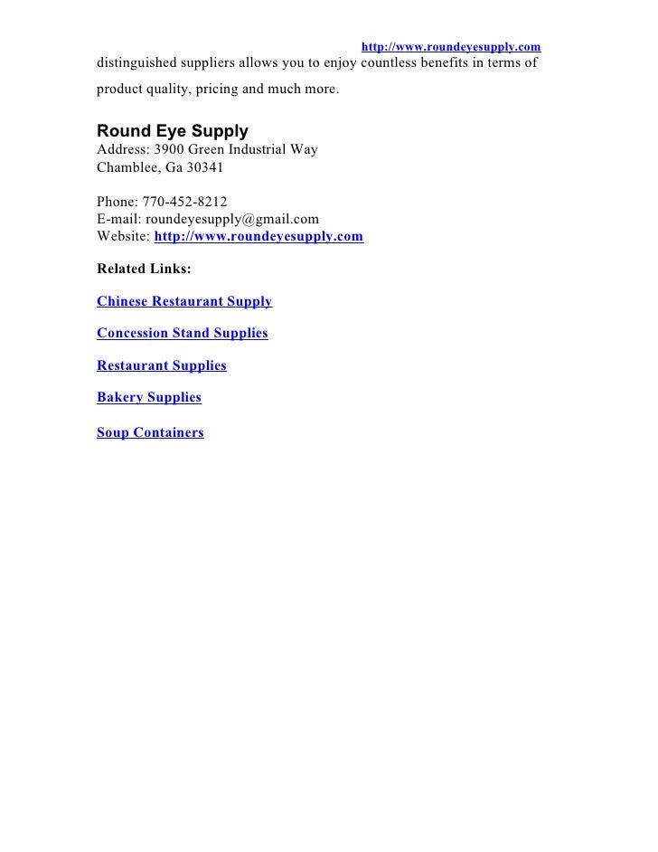 Where to Buy Restaurant Food Supply Items In Bulk