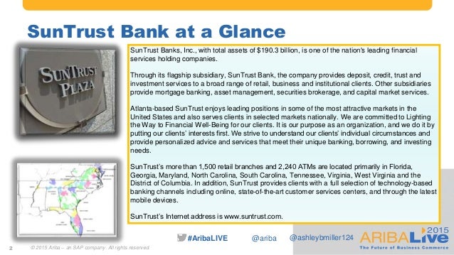 suntrust bank customer service