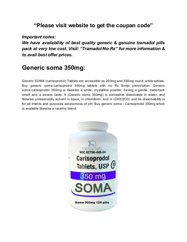 Soma 350mg tablet cost