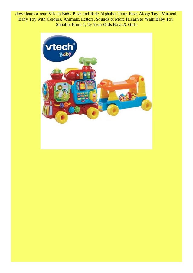 vtech ride on train