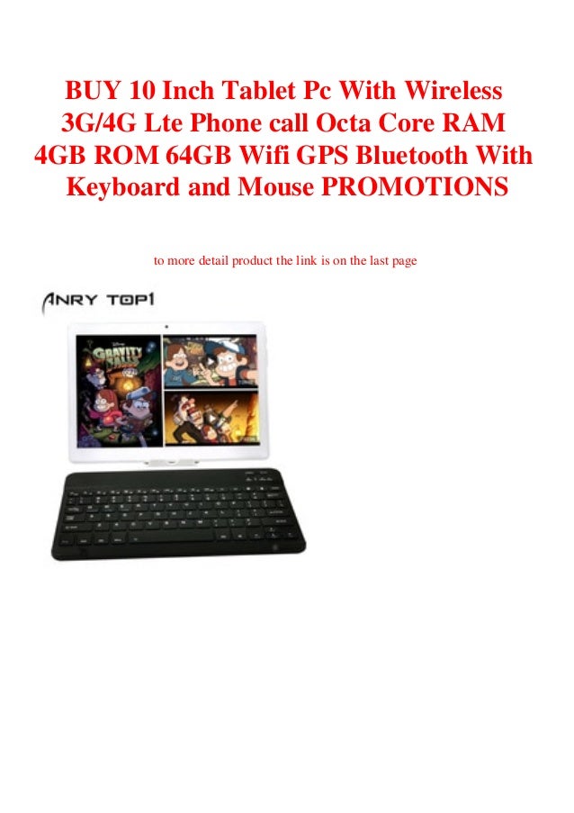 Buy 10 Inch Tablet Pc With Wireless 3g4g Lte Phone Call Octa Core Ram
