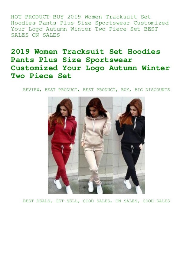 plus size women's tracksuit sets