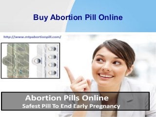 Buy Abortion Pill Online
 