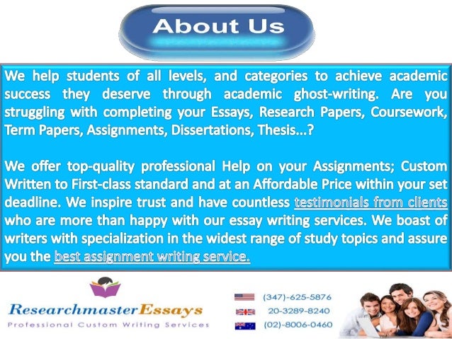 Discount research paper writing services