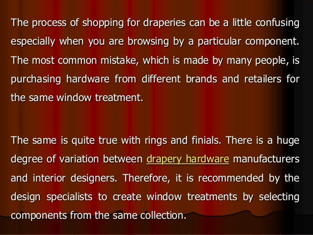 Buy Adjustable Curtain Rod From Drapery Manufacturers