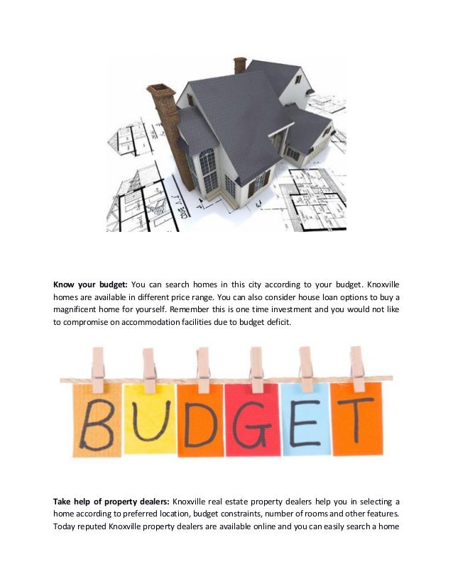 Buy a Home in Knoxville TN According to Your Requirements