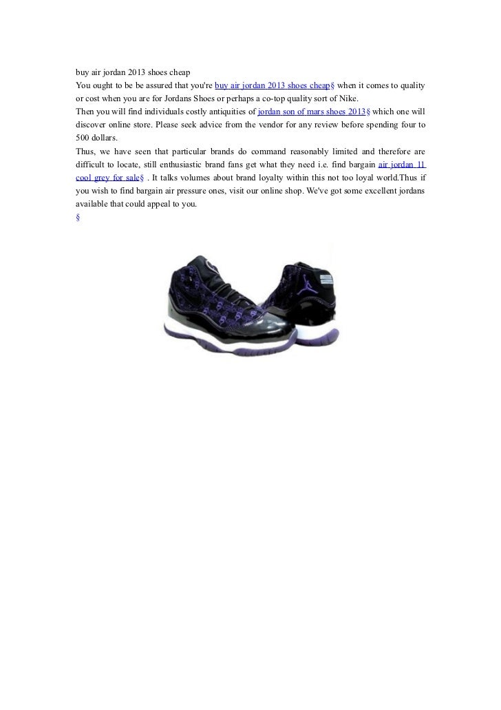 jordans 2013 shoes
