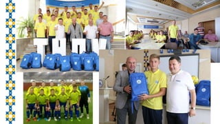 PR супровід участі університетської
команди ФК в чемпіонаті Європи з
футболу серед студентів
 
