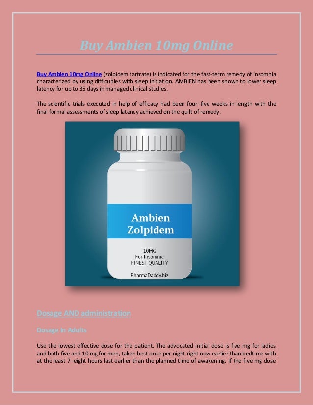 Ambien 10mg buy online
