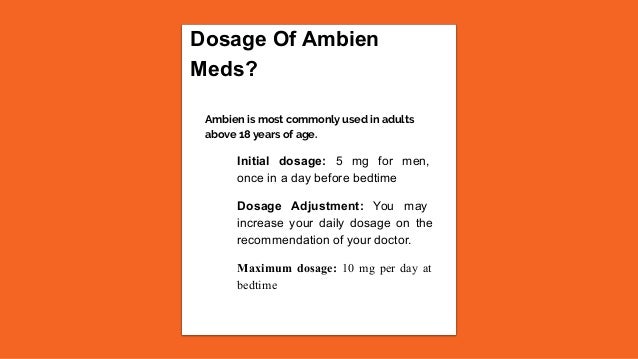 ambien 10 mg orange
