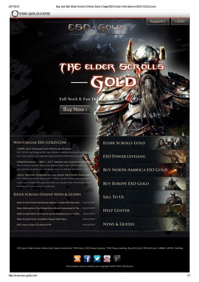 buy and sell elder scrolls online gold cheap eso gold in the sale on