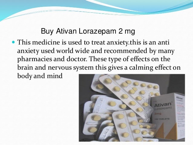 Lowest Price Ativan