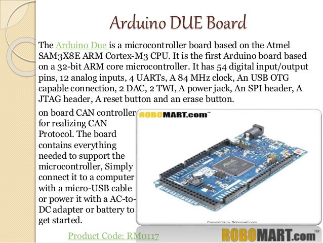 Buy arduino due ebay by robomart