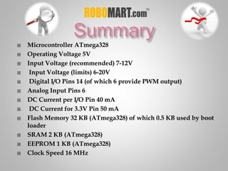 Buy arduino robot By Robomart | PPT