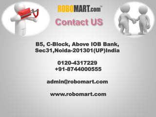 Buy arduino robot By Robomart | PPT