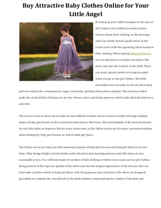 angel dress for 1 year baby online shopping