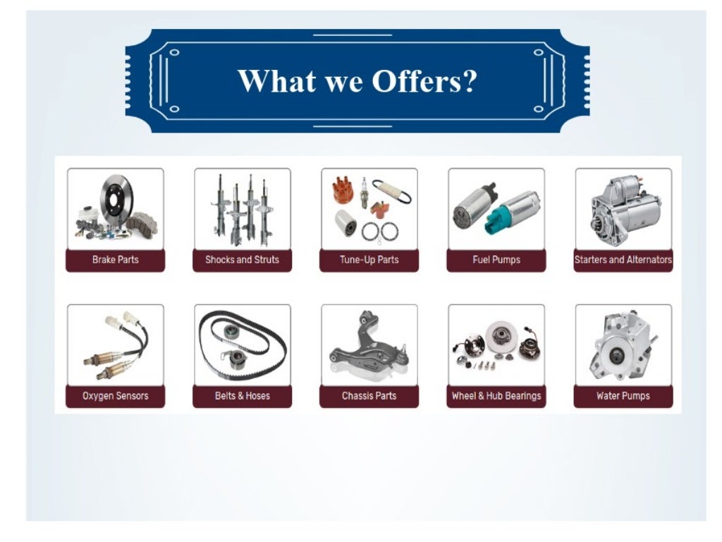 Buy auto spare parts for your vehicle in toronto