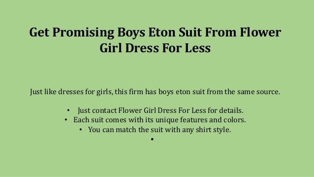 flower girl for less