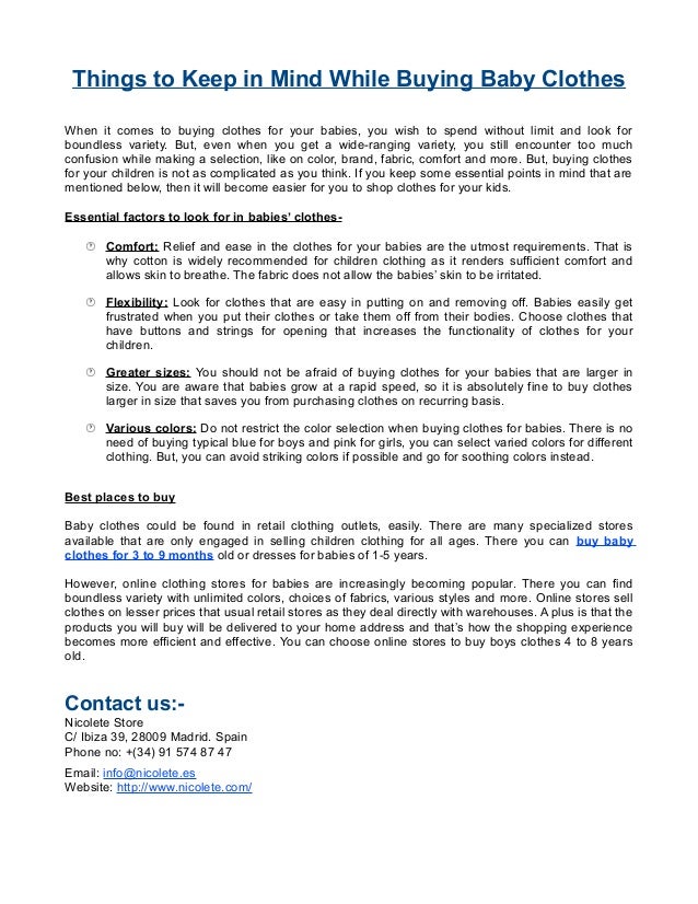 places that buy baby clothes