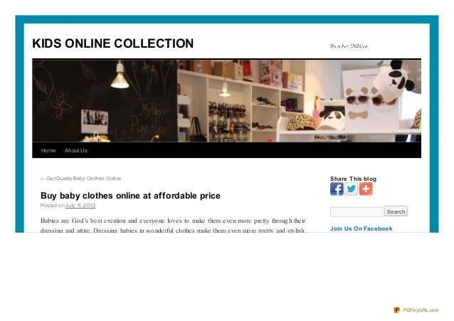 affordable baby clothes online
