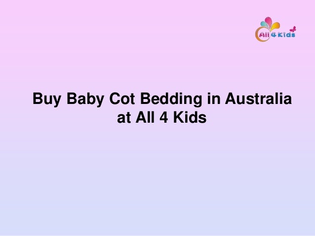 baby cot bedding australia