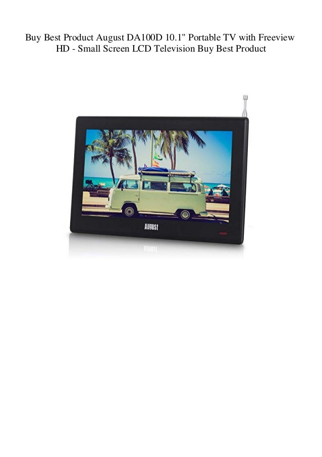 Buy Best Product August DA100D 10.1 Portable TV with Freeview HD Sm…