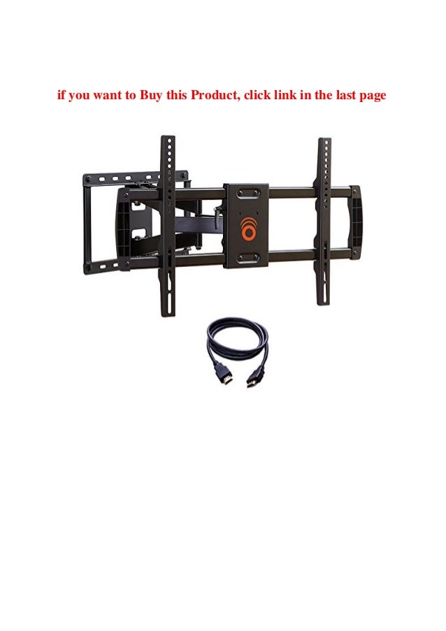 Buy Best Product ECHOGEAR Full Motion Articulating TV Wall Mount