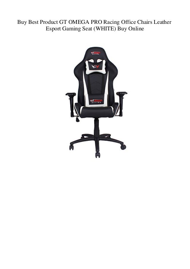 gt omega pro racing office chair black next white leather